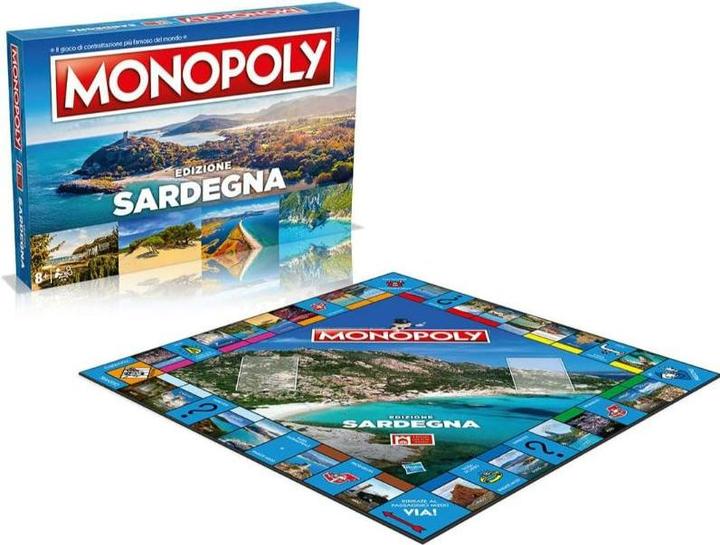 Immagine prodotto Winning Moves Monopolio - I Borghi Più Belli D'Italia - Sardegna