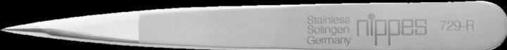 Nippes Pincette cosmétique pointue, inoxydable, mate 729R