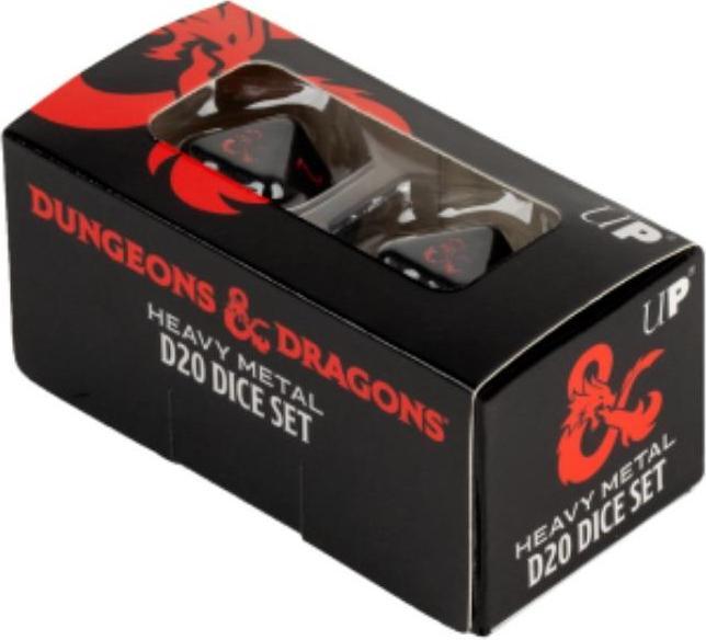 Produktbild Ultra Pro Neu Dungeons & Dragons - Heavy Metal D20 Dice Set