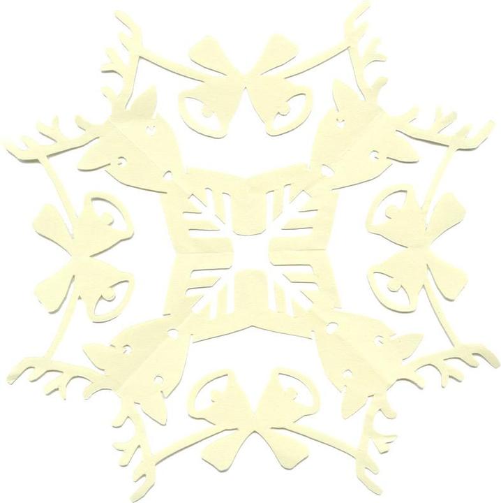 Immagine prodotto Papier-Schneeflocken (Tedesco, Annemarie Vermaak, 2020)
