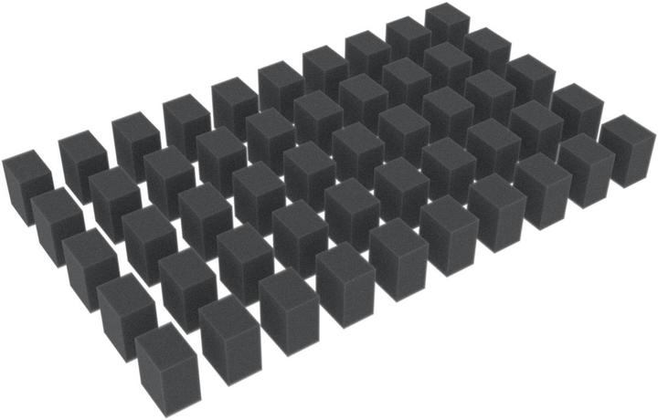 Produktbild Feldherr HS025A002 - 50 Distanzstücke / Schaumstoffquader / Schaumstoffblöcke 25 mm x 20 mm x 15 mm (Schaumstoff)