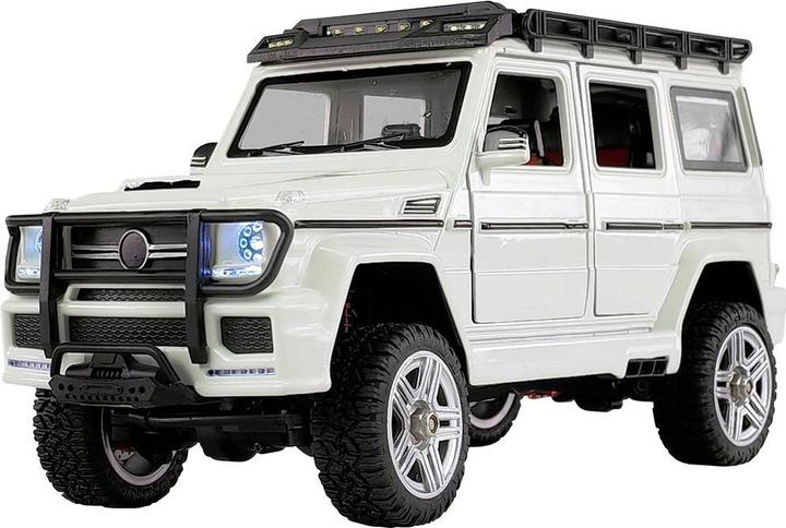 Amewi BRX24 Métal Scale Crawler 4WD 1:24 RTR blanc (RTR Prêt à fonctionner)