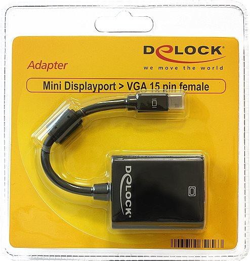 Immagine prodotto Delock Adattatore per monitor da Mini-DP a VGA (VGA, 16 cm)