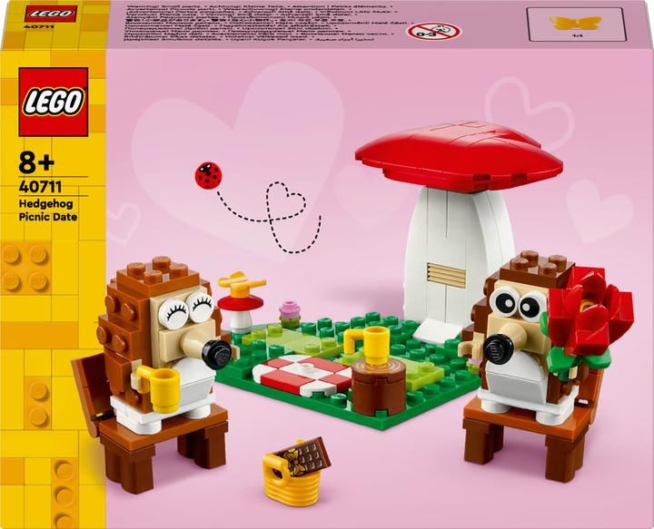 Produktbild LEGO Igel und ihr Picknick-Date (40711, LEGO Saisonale Sets)