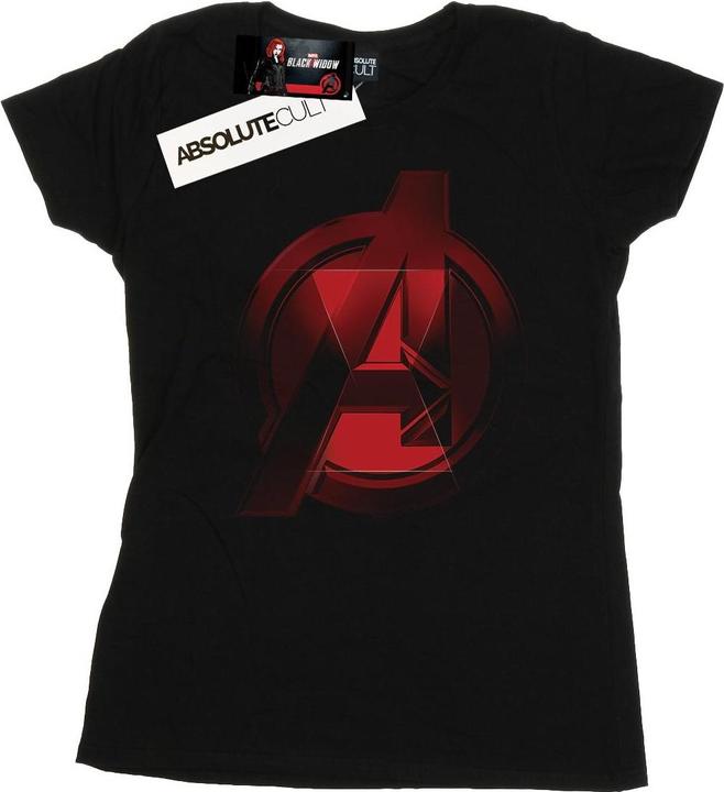 Immagine prodotto Femme/Les femmes Vedova Nera Film Avengers Logo - Maglietta in cotone (XL)