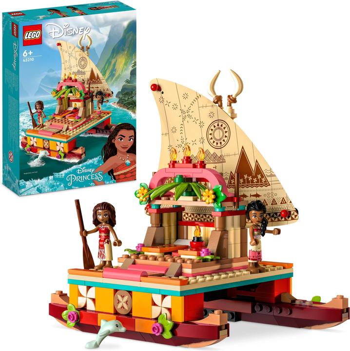 Actual product image LEGO 43210 Vaiana's Catamaran (43210, LEGO Disney)