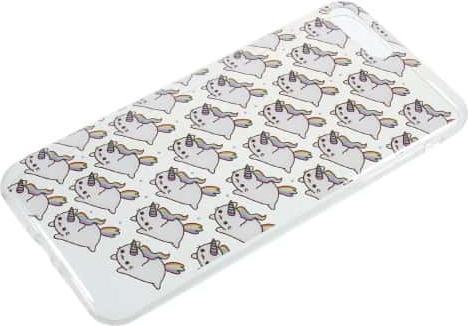 Produktbild Ueli Express iPhone 8 Plus / 7 Plus Super Slim Gummi Hülle TPU Einhorn Katze (Apple iPhone 8 Plus, Apple iPhone 7 Plus)