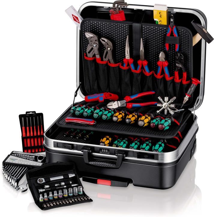 Produktbild Knipex Werkzeugkoffer BIG Basic Move Mechanik (90 Teile)