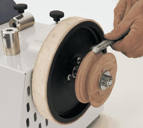 Produktbild Scheppach Lederabziehscheibe Ø 100 mm