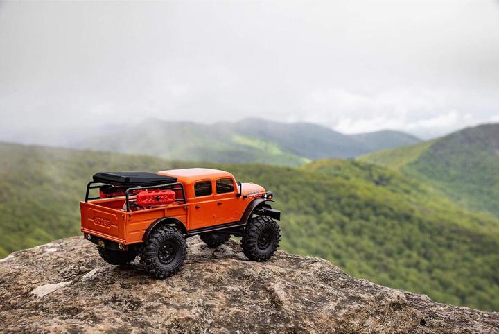 Actual product image Axial Scale Crawler SCX24 Dodge Power Wagon Orange, 1:24, RTR (RTR Ready-to-Run)