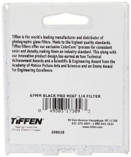 Immagine prodotto Tiffen Black Pro-Mist (67 mm, Filtro nebbia nero, 67 mm)