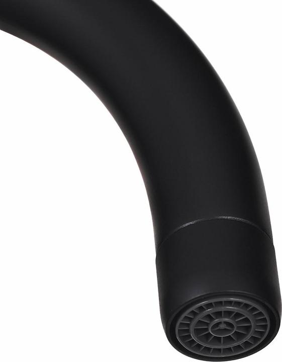 Actual product image Grohe Kitchen faucet with single-lever mixer Minta black matt 32917