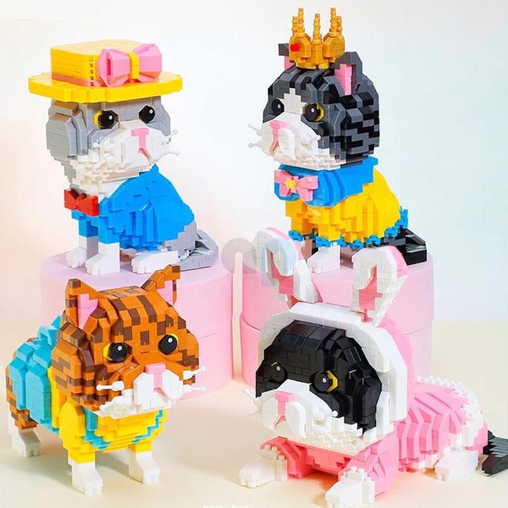 Produktbild Balody 18404 - Katze mit Hasenkostüm (967 Teile)
