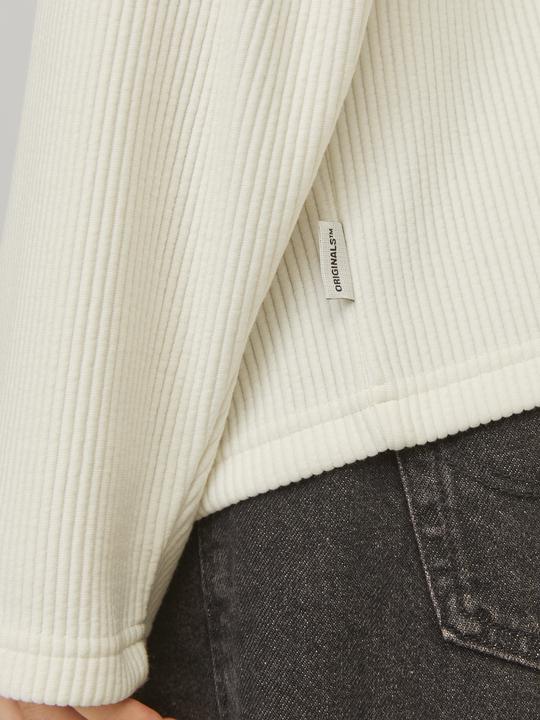Produktbild Jack & Jones Jorrick Plisse Sweat Zip Split Polo Ln (L)