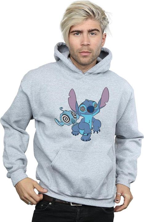 Immagine prodotto Disney Lilo And Stitch Hypnotized Felpa con Cappuccio Uomo (S)