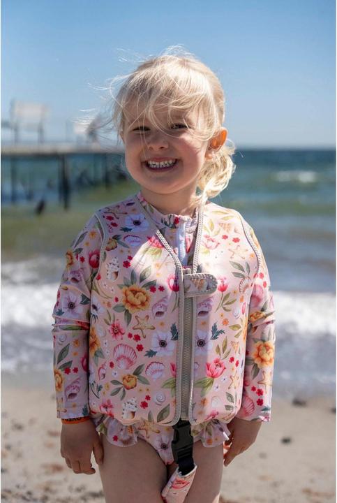 Actual product image Filibabba Swim vest 1-2 years - Ocean Blossom (11 - 15 kg)