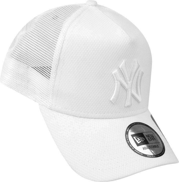 Actual product image New Era Trucker Cap - DIAMOND New York Yankees white