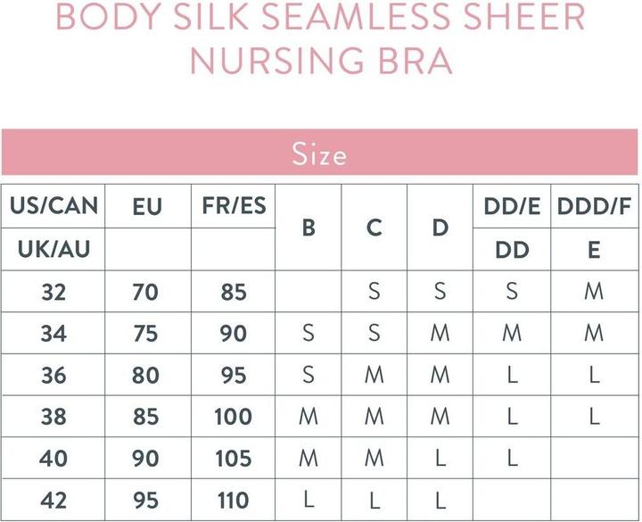 Image du produit Bravado! Designs Soutien-gorge d'allaitement Body Silk Seamless Sheer (S)
