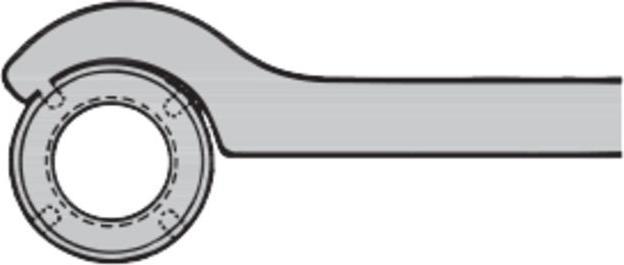 Produktbild Amf Hakenschlüssel mit Zapfen (41 mm, 42 mm, 40 mm)