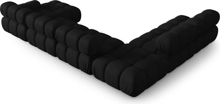 Actual product image Micadoni Modular Panoramic Left Corner Sofa, "Bellis", 7 Seats, 376x282x70Made in Europe (Sofa landscape)