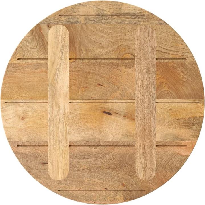 Immagine prodotto VidaXL Piano del tavolo Piano in legno Piano in legno massiccio Ø 40x2,5 cm Rotondo Legno massiccio Mango