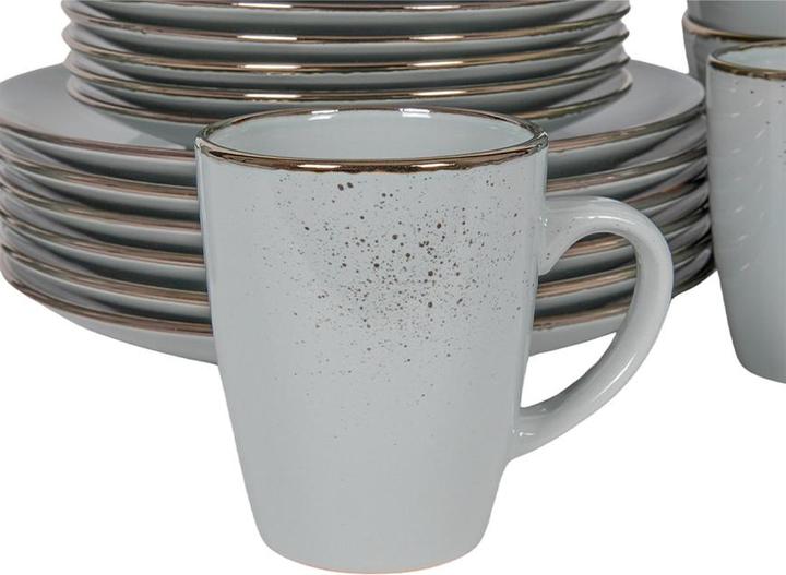 Image du produit Tavola Set de vaisselle 30 pièces Lucca gris (30 pièce(s))