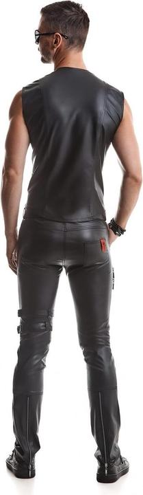 Immagine prodotto Regnes Fetish Planet Gilet da uomo in nero (5XL)
