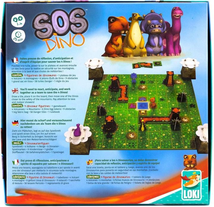 Actual product image SOS Dino (German)