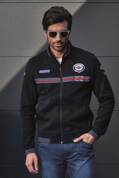 Actual product image Sparco Martini Racing Full Zip Sweatshirt (XXL)