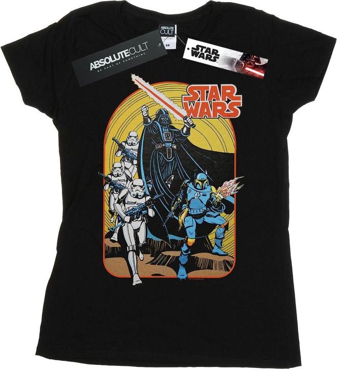 Star Wars Vintage Comic Scene TShirt (XL)