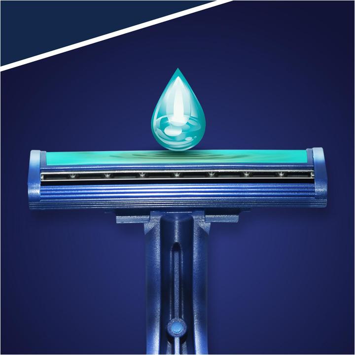 Produktbild Gillette Einweg Rasierer Blue II Plus 5er