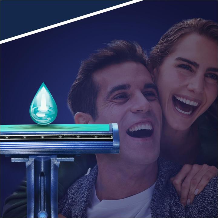 Produktbild Gillette Einweg Rasierer Blue II Plus 5er