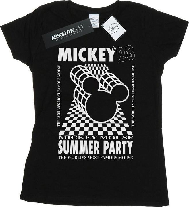 Immagine prodotto Disney Mickey Mouse Summer Party Maglietta Donna (XL)