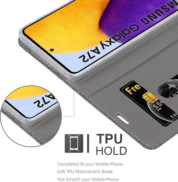 Productafbeelding Cadorabo Boek Jeans Optiek Cover (Samsung Galaxy A72 5G)
