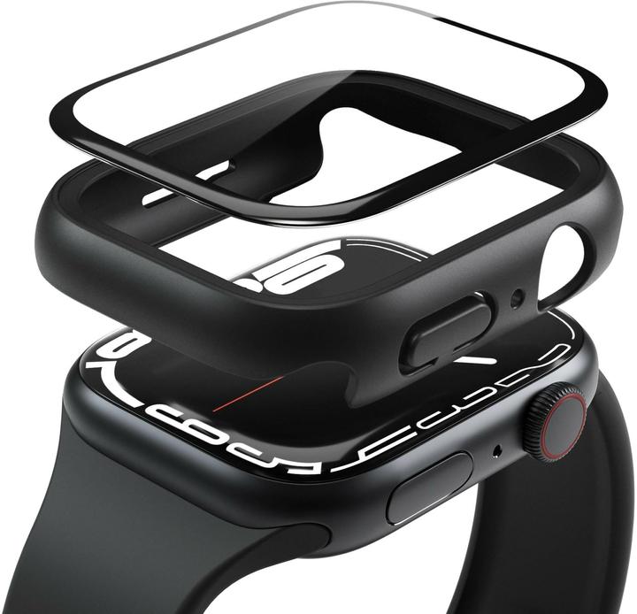 Actual product image Vonmählen Screen protector Thin Apple Watch SE (44 mm) Black