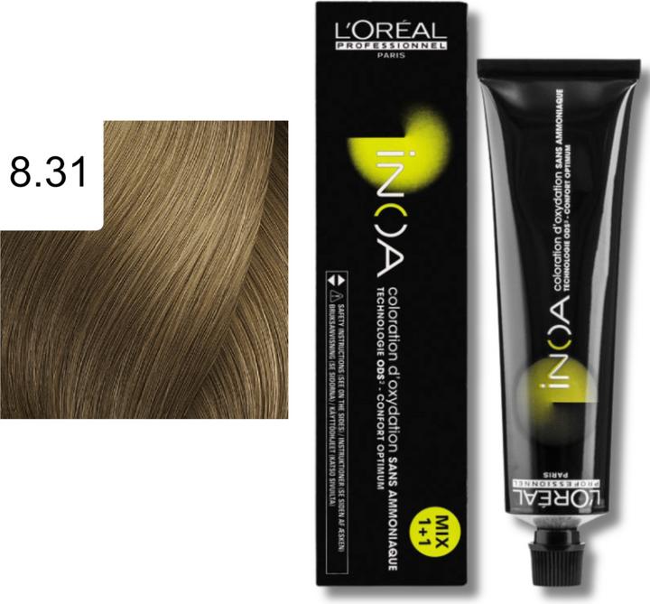 Actual product image L'Oréal Professionnel Inoa (Blond, Gold)