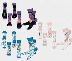 Produktbild Difuzed Pokémon - Crew Socks (3 Pack) - 39/42 (3er Pack, 39, 42)