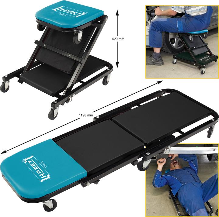 Image du produit HAZET Chariot de visite transformable 195-3