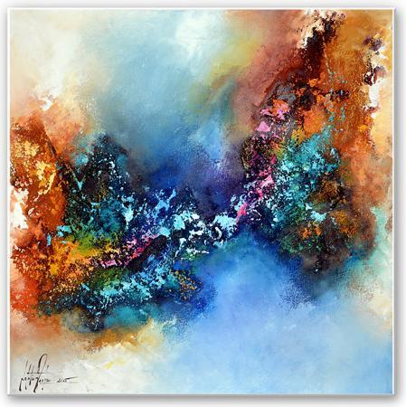 Image du produit Trenddeko Fedrau - Aurore boréale 02 (20 x 20 cm)