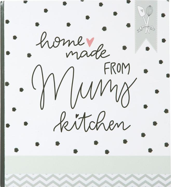 Actual product image Goldbuch Notebook for Recipes Homemade 21 x 22 cm (21 x 22 cm, Lined, Hardcover)