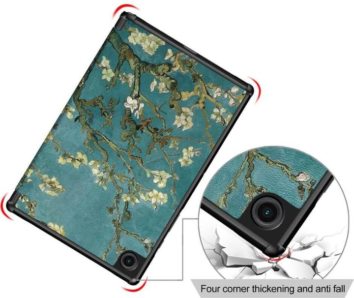 Produktbild Cover-Discount Galaxy Tab A7 Lite - Tri-fold Smart Case Blüten (Galaxy Tab A7 Lite)
