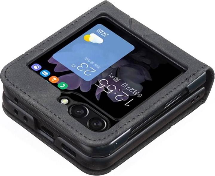 Productafbeelding Cover-Discount Galaxy Z Flip6 - Hoesje met twee kleuren (Samsung Galaxy Z Flip6)