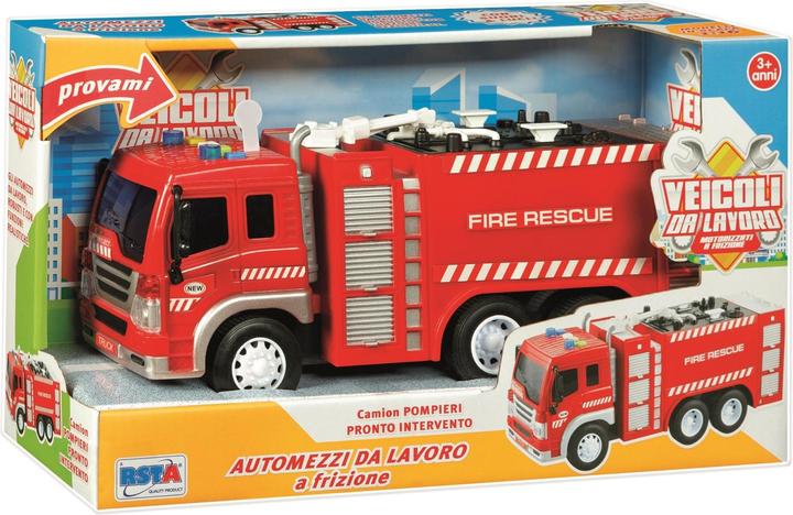 Rs Toys Work Vehicles - Clutch Fire Truck with Lights and Sounds