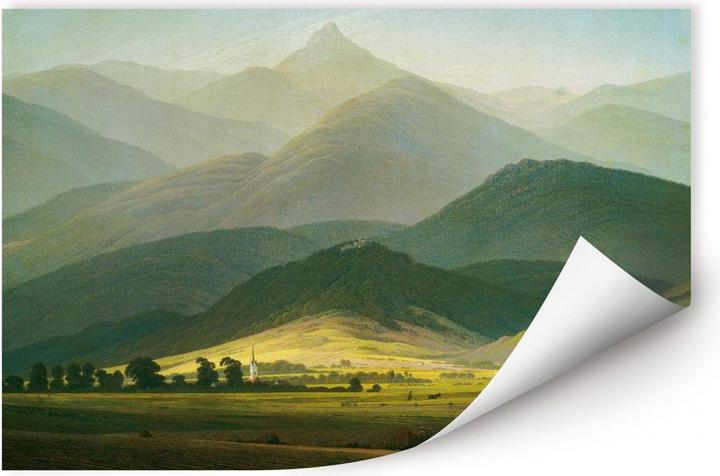 Actual product image Trenddeko Mountain landscape (120 x 80 cm)