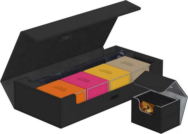 Actual product image Ultimate Guard Card Box XenoSkin Superhive 550+ Black