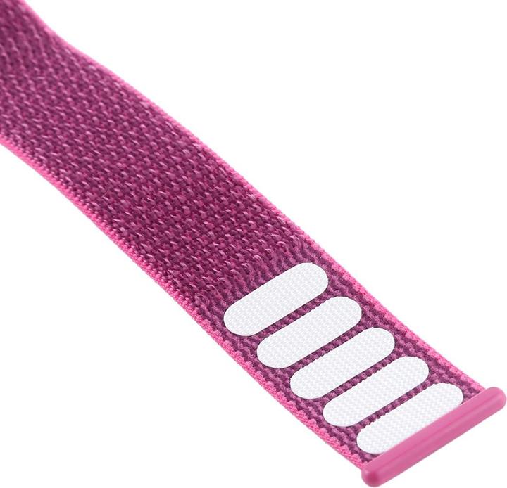 Produktbild Cover-Discount Apple Watch 42 / 44mm - Nylon Armband mit Klettverschluss violett (42 mm, 44 mm, Nylon)
