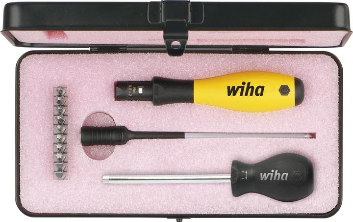 Actual product image Wiha TorqueVario S ESD torque screwdriver set (1/4", 0.40 Nm, 1 Nm)