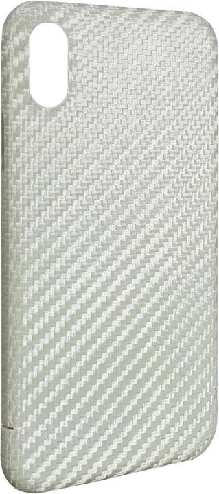 Actual product image Nevox Carbon cover mother of pearl (Apple iPhone XS Max)