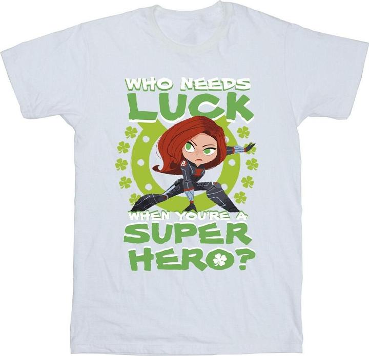 Produktbild St Patrick's Day Black Widow Luck TShirt (3XL)