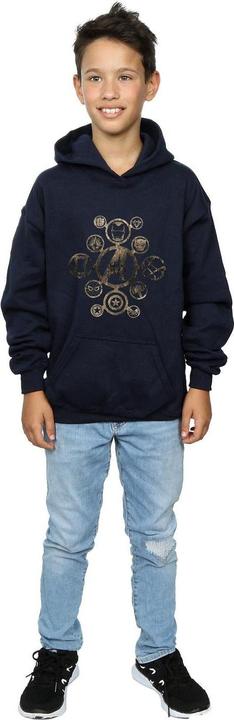 Image du produit - Sweat à capuche AVENGERS INFINITY WAR ICONS - Garçon (116)